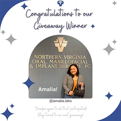 Congrats to our giveaway winner Amalia